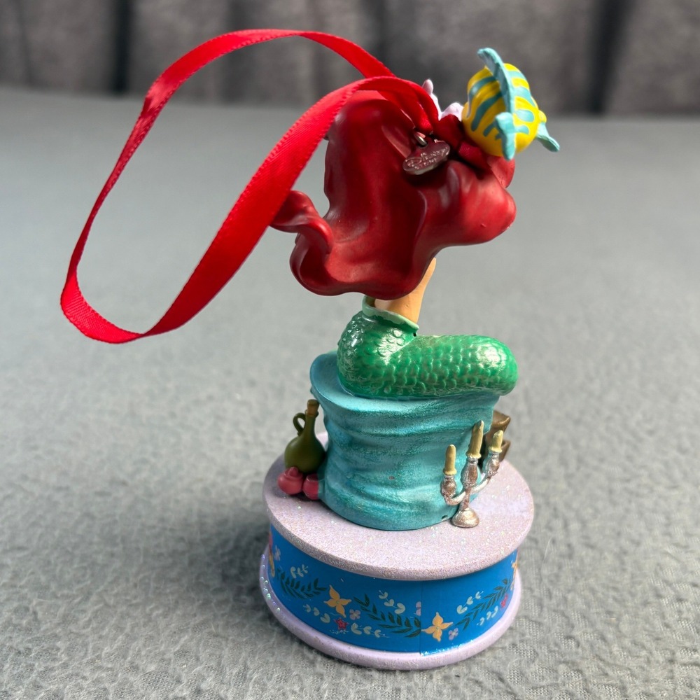 Disney Store Ariel Singing Sketchbook Ornament Little Mermaid Living Magic 2019 - Picture 4 of 10